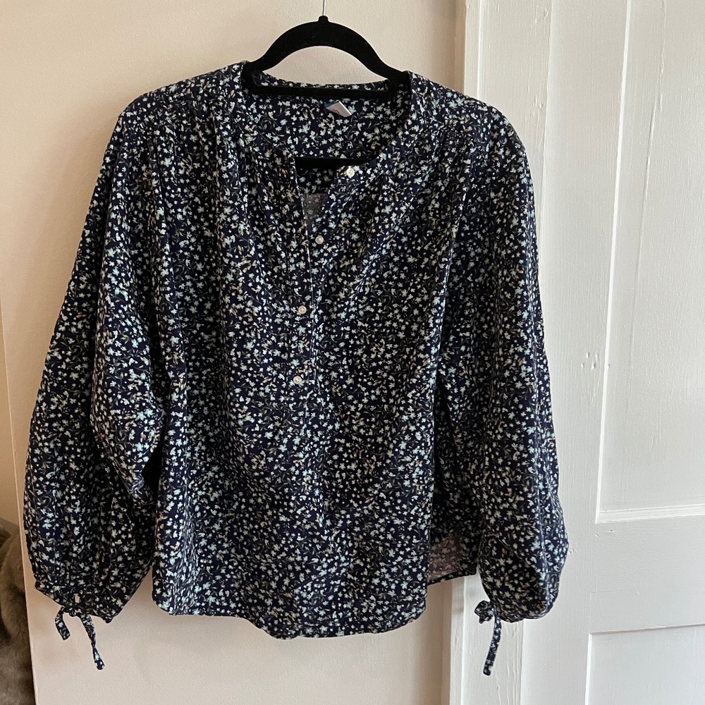 Corduroy Long Sleeve Top